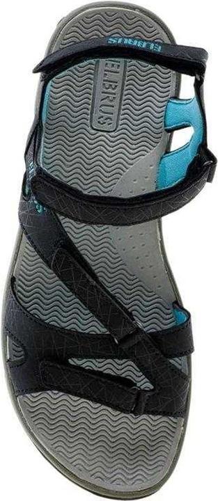 Actual product image Elbrus Women 's sandals Laren Black / Light blue 37 (37)