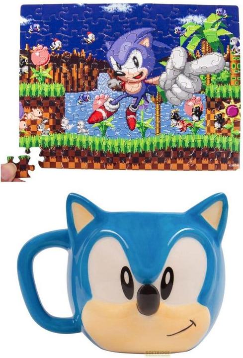 Produktbild Fizz Creations Sonic the Hedgehog Set Tasse und Puzzle (1 x)