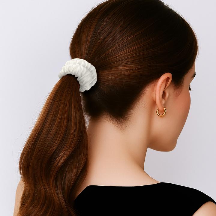 Image du produit Avizar Plissierter Scrunchie Modell Amalya (Élastiques à cheveux)