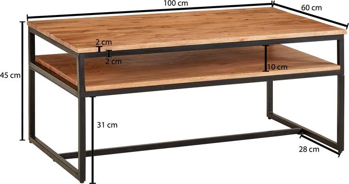 Image du produit FineBuy Millie (100 x 60 x 45 cm)