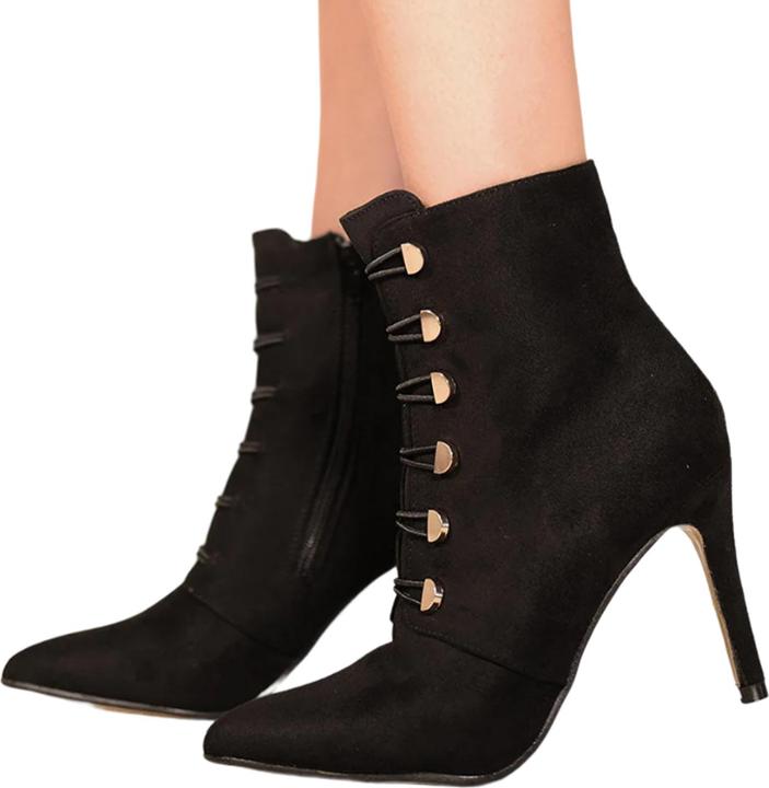Produktbild Where's That From Stiefeletten Blythe Wildlederimitat (41)