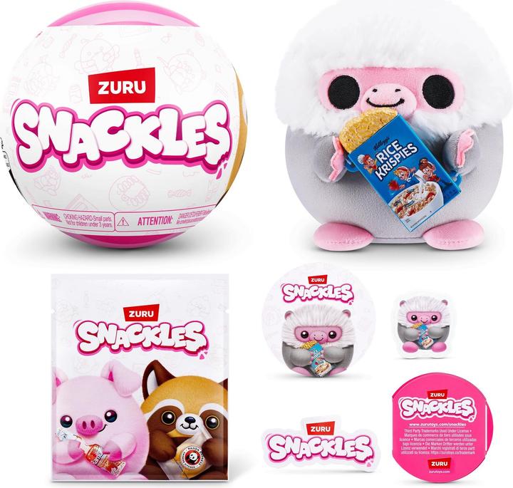 Produktbild Zuru Snackles - Serie 2 (20 cm, sortierter Artikel, eine Figur) (11.50 cm)