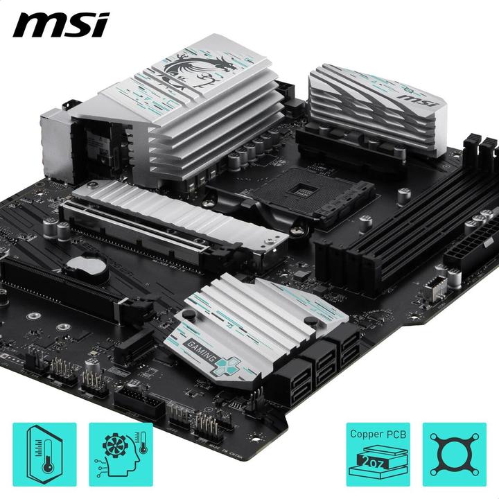 Image du produit MSI MPG B550 Gaming Plus (AM4, AMD B550, ATX)