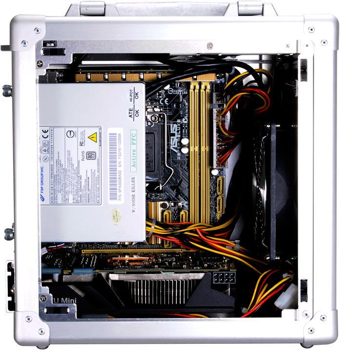 Actual product image Lian-Li Pc-Tu100a (Mini-DTX, Mini-ITX)