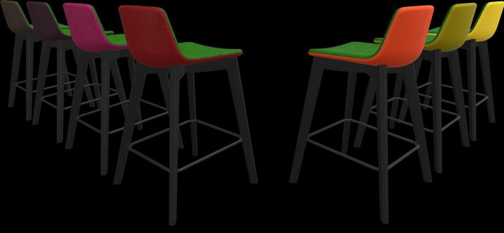Actual product image Narbutas Twist & Sit Bar Stool