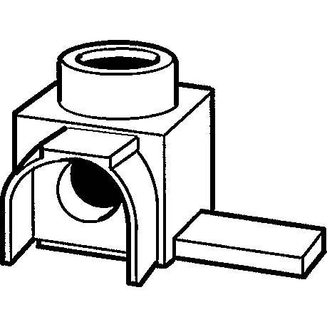ABB, Verteilerschrank Zubehör, AST25/22QS Anschlussklemme 6-25qmm, Pin 2CDL200010R2522
