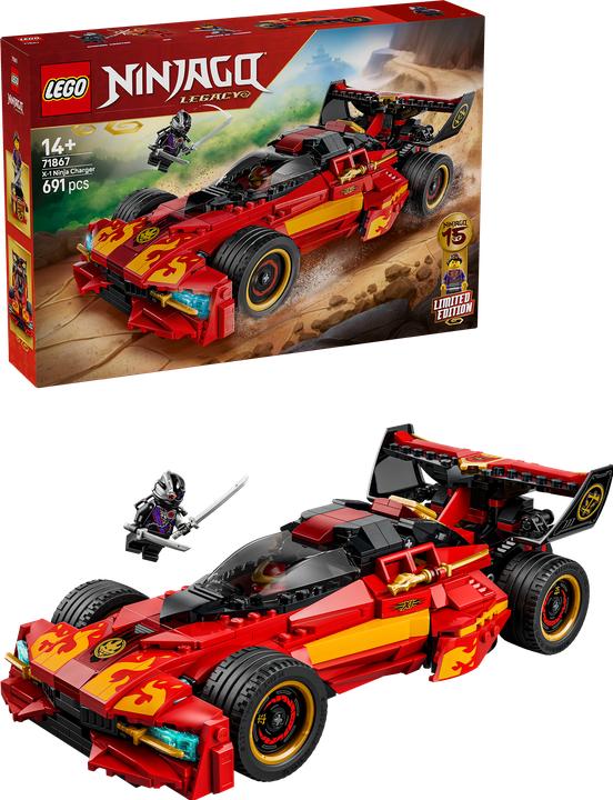Immagine prodotto LEGO Ninja X1 Ninjago Ladegerät (71867, LEGO Ninjago)