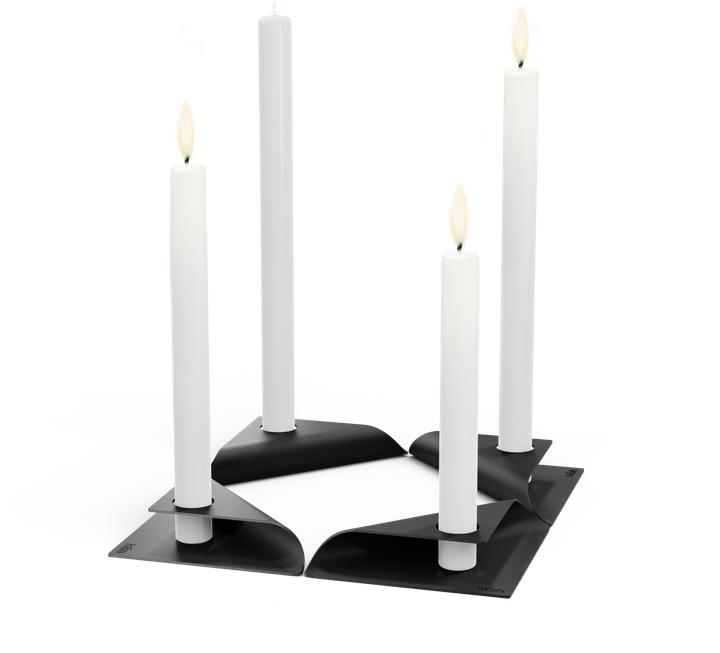 Actual product image Höfats SQUARE CANDLE black, VE 4