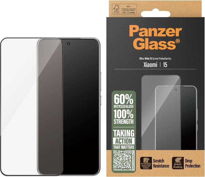 Immagine prodotto PanzerGlass PG Xiaomi 15 (1 pz., Xiaomi 15)