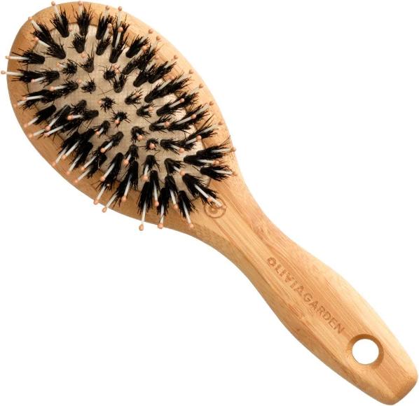 Actual product image Olivia Garden OG Bamboo Touch - Combo Detangling Brush XS