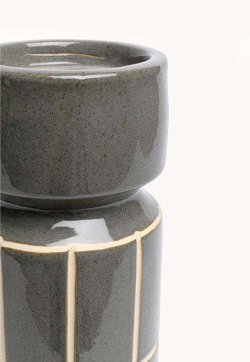 Immagine prodotto Kare Design Kerzenständer Bliss Tile Grau 25cm