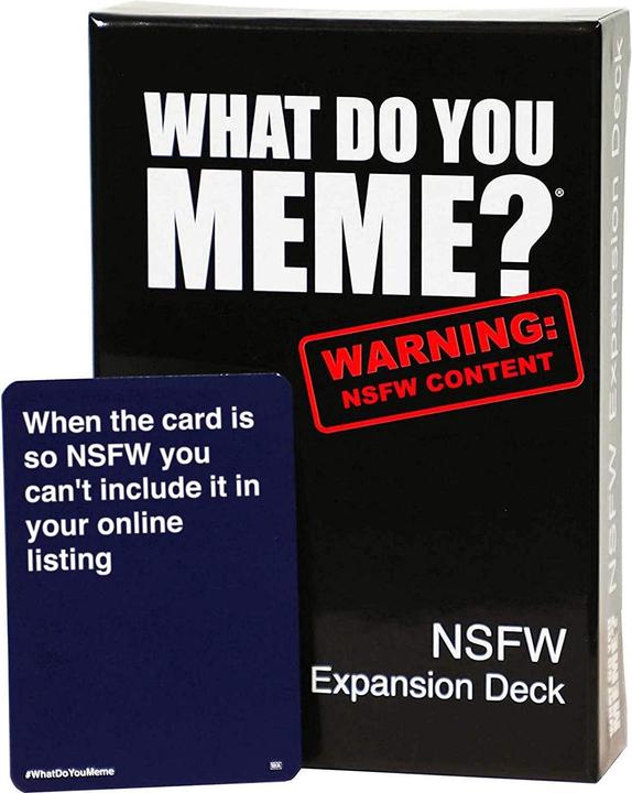 Produktbild Martinex What Do You Meme? NSFW Expansion (ENG) (40862314) (Englisch, 3 - 20 Spieler)