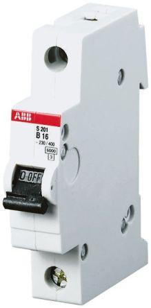 Image du produit ABB Disjoncteur S 200 B bipol,rail DIN,13A