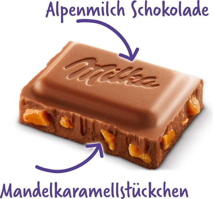 Image du produit Milka Tablette de chocolat Daim 100 g (100 g)