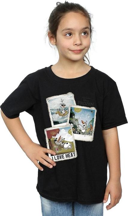 Produktbild Disney Frozen Mädchen Olaf Polaroid TShirt aus Baumwolle (116)