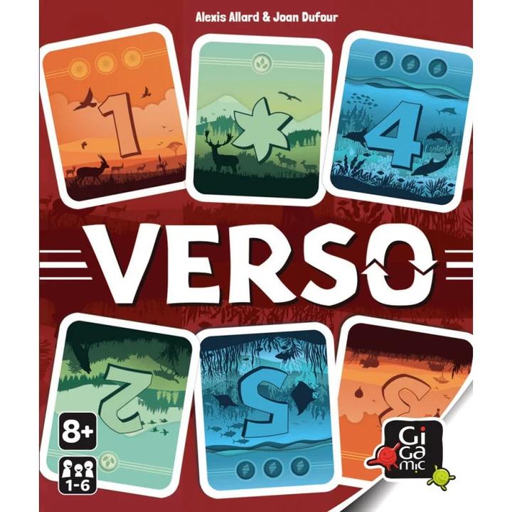 Image du produit Gigamic Verso (f) (Français, 1 - 6 Joueur)