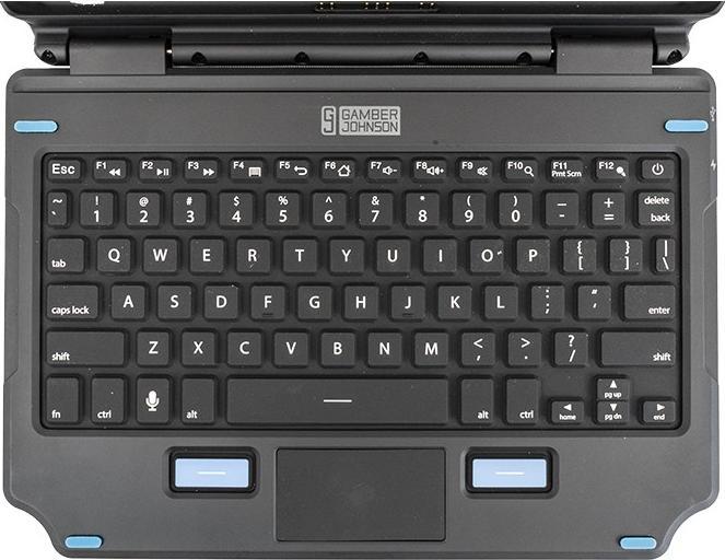 Produktbild Gamber-Johnson 7160-1869-02, QWERTZ, Deutsch, Touchpad, 2 Millionen Zeichen, Samsung, Tab Active4 Pr (DE)