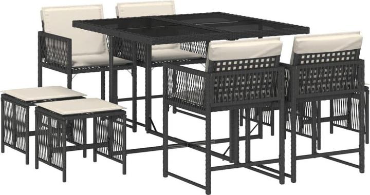 Produktbild vidaXL Garten Essgruppe (110 x 106 x 73 cm)