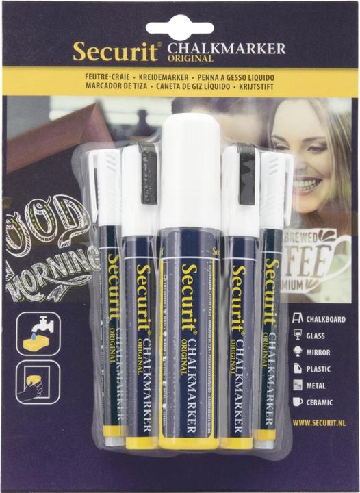 Immagine prodotto Securit Marcatore a gesso liquido (5x)