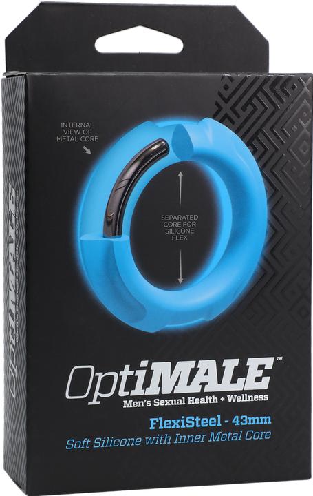 Image du produit Ouch! Flexisteel - Silicone Inner Metal Core - 43 mm - Blue (4.30 cm)
