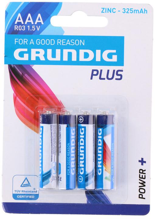 Grundig Akku R03 4 Stück (4 Stk., AAA, 325 mAh)