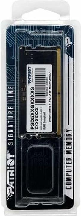 Actual product image Patriot DDR5 32GB 5600MHz SODIMM Signature (1 x 32GB, 5600 MHz, DDR5 RAM, SO-DIMM)