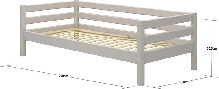 Actual product image Flexa Classic bed with back railing (90 x 200 cm)