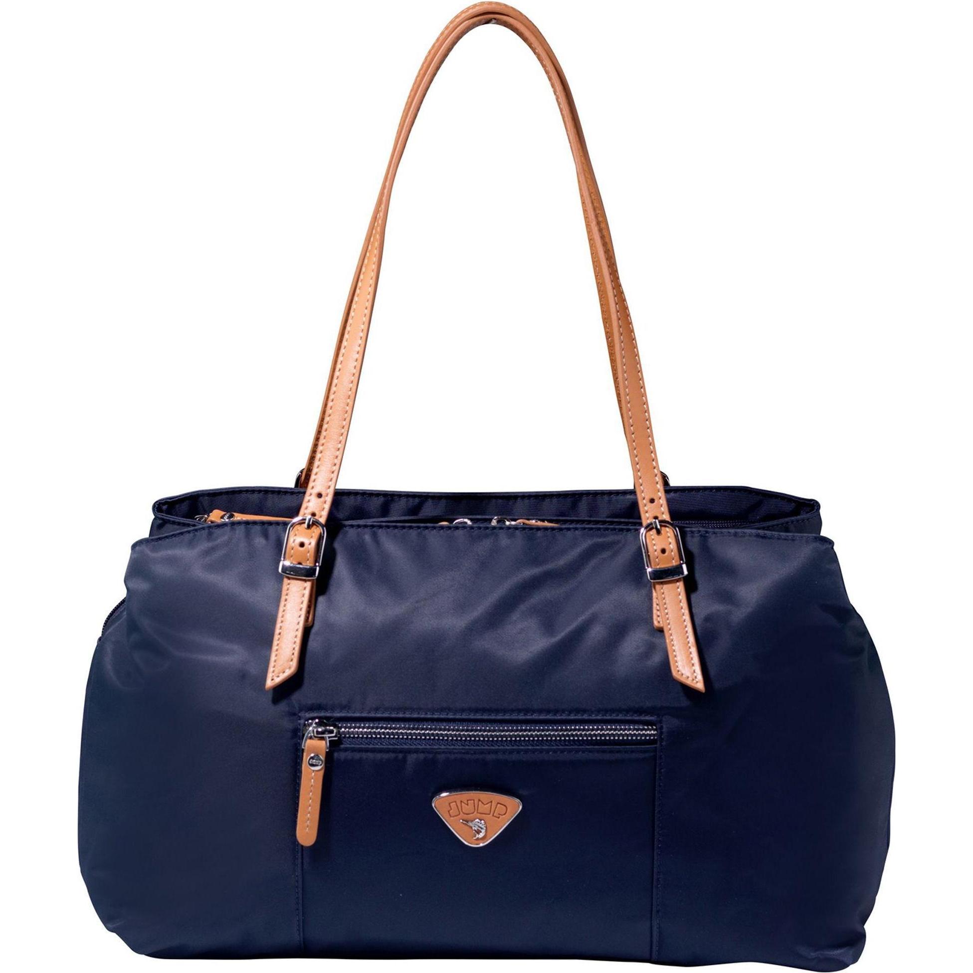 Jump, Handtasche, Cassis Riviera Schultertasche 40 cm, Blau
