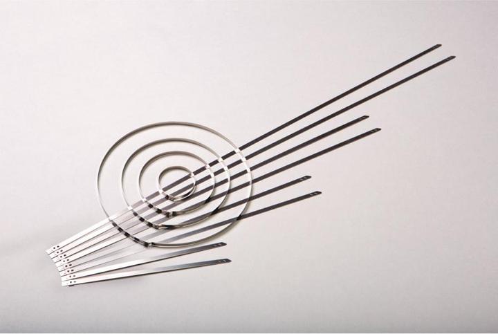 Produktbild HellermannTyton Stainless steel ties MST700S, 700 x5,9mm (Metallkabelbinder, 700 mm, 100 Stk.)