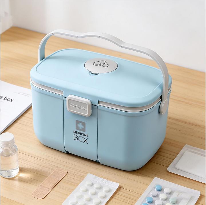 Actual product image Relaxdays Medicine box