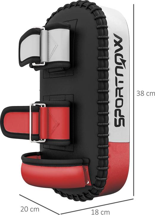 Produktbild SportNow Schlagpolster mit einem Griff und zwei Klettverschlüssen (38 cm, 0.00 kg)