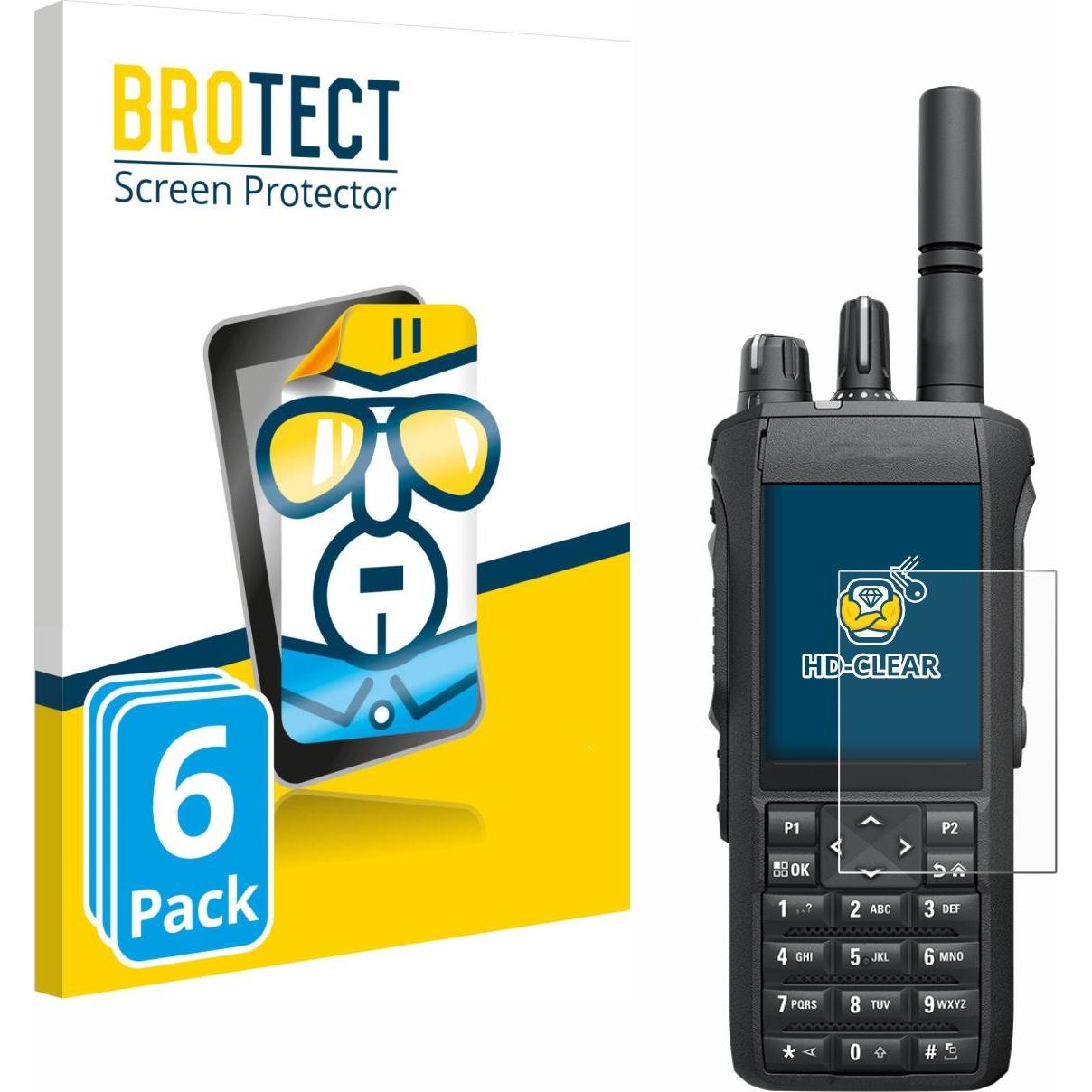 BROTECT Schutzfolie Displayschutz Displayschutzfolie Folie Klar Transparent, Walkie-Talkie Zubehör