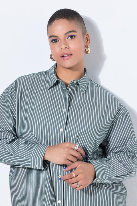 Produktbild Studio Untold Streifenhemd, Oversize Shape, Patch (54, 56)