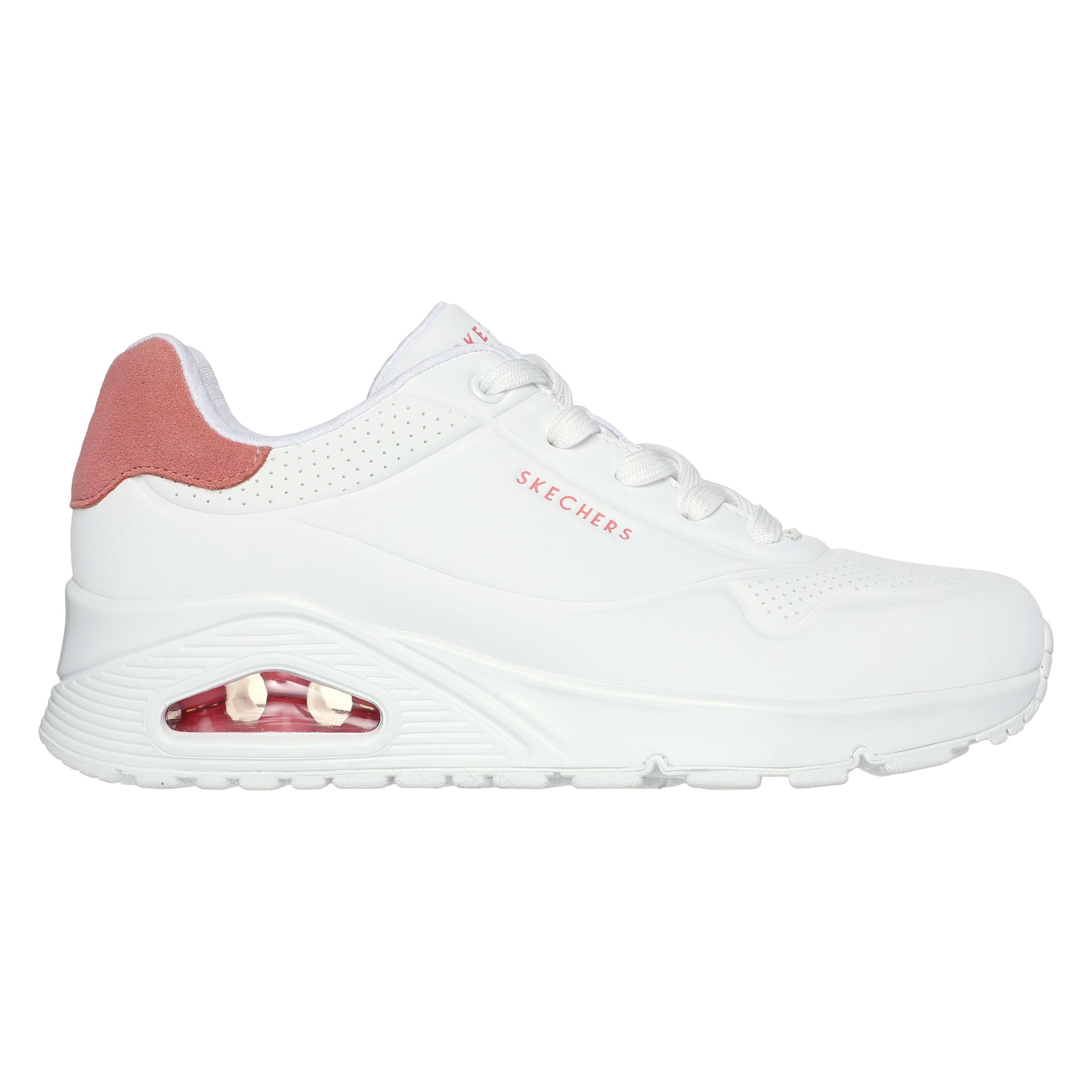 Skechers, Damen, Sneakers, Sneaker Uno - Pop Back, Weiss, (36)