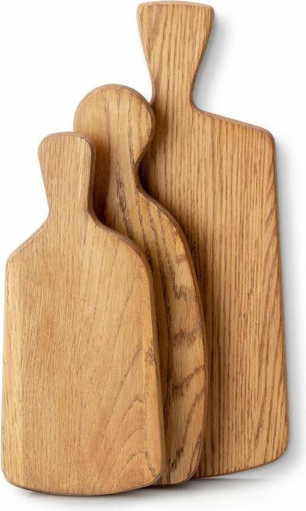 Image du produit Continenta Eiche Schneidebrett mit Griff, 41,5x22,5x1,5cm