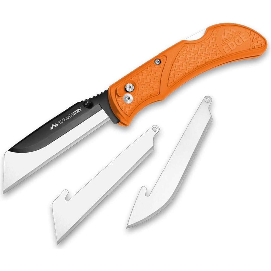 No Name, Mehrzweckmesser, Nóż Outdoor Edge RazorWork Orange 7,6 cm blister (8 cm)