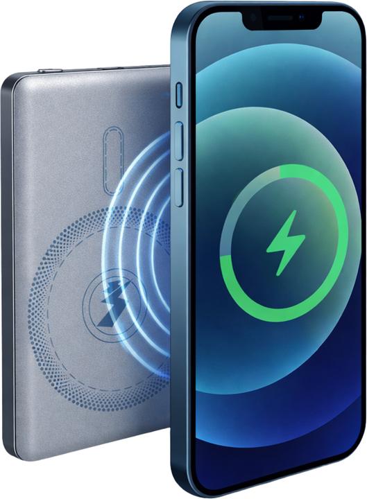 Grundig Powerbank ultra-thin wireless (5000 mAh)