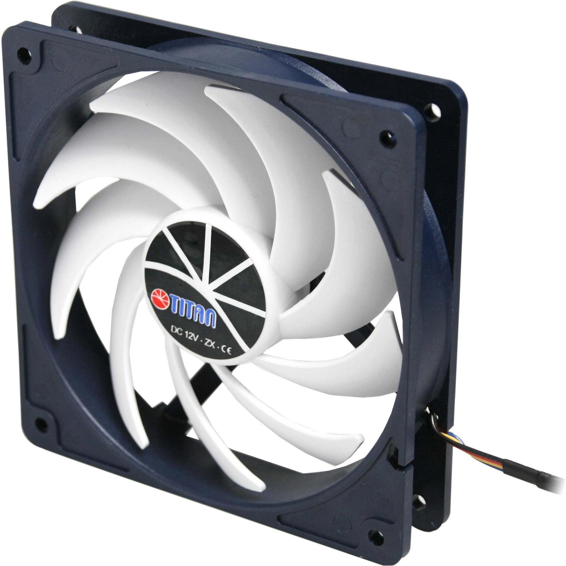Titan TFD-12025SL12Z (120 mm, 1 x), PC Lüfter, Grau
