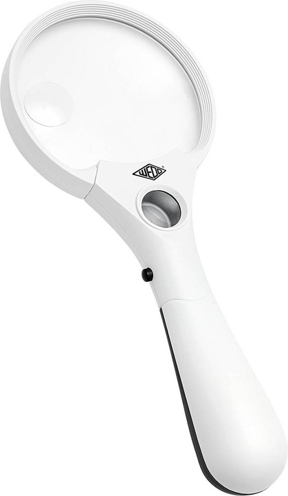 Actual product image Wedo Profile magnifier with 3 LEDs
