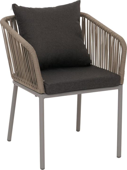 Dark grey cushion, Grey