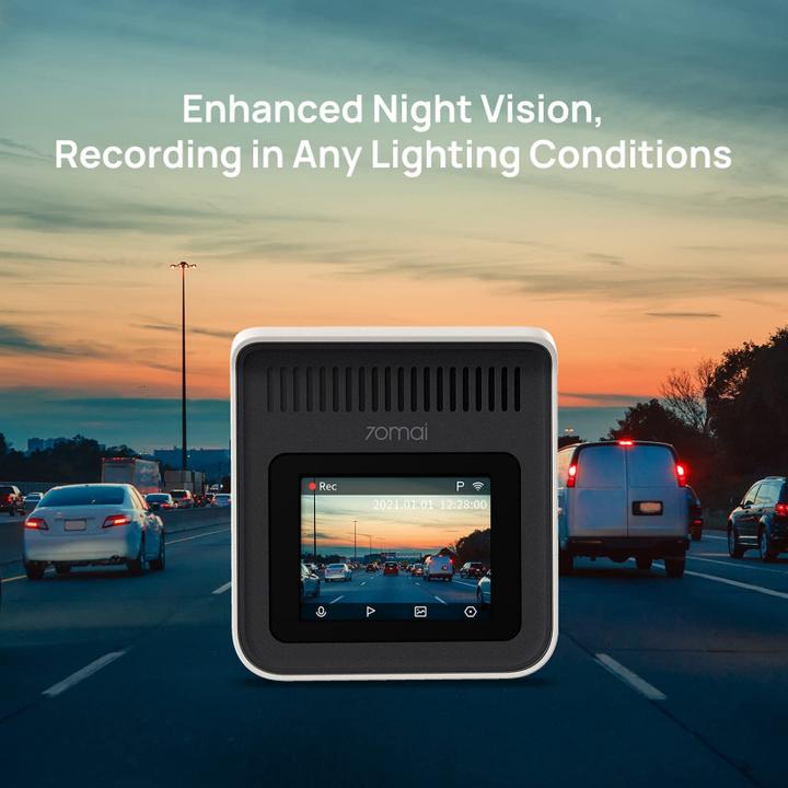 Actual product image 70mai A400 (Wi-Fi, Built-in display, GPS receiver, Rechargeable battery, Bluetooth, Accelerometer, QHD)