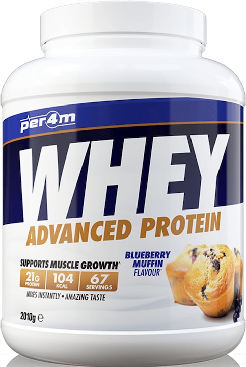 Immagine prodotto Per4m Proteine avanzate del siero di latte (Mirtillo Muffin, 1 pz., 2010 g)