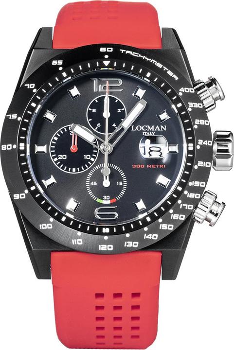 Produktbild Locman Italy Armbanduhr Stealth 300MT Chrono (Chronograph, 1932 mm)