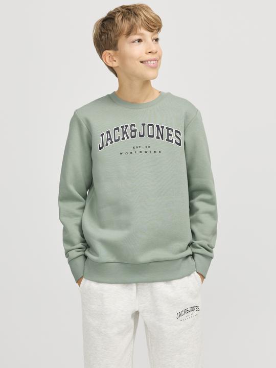 Actual product image Jack & Jones Jjecaleb Varsity Sweat Crew Neck Sn Jnr (128)