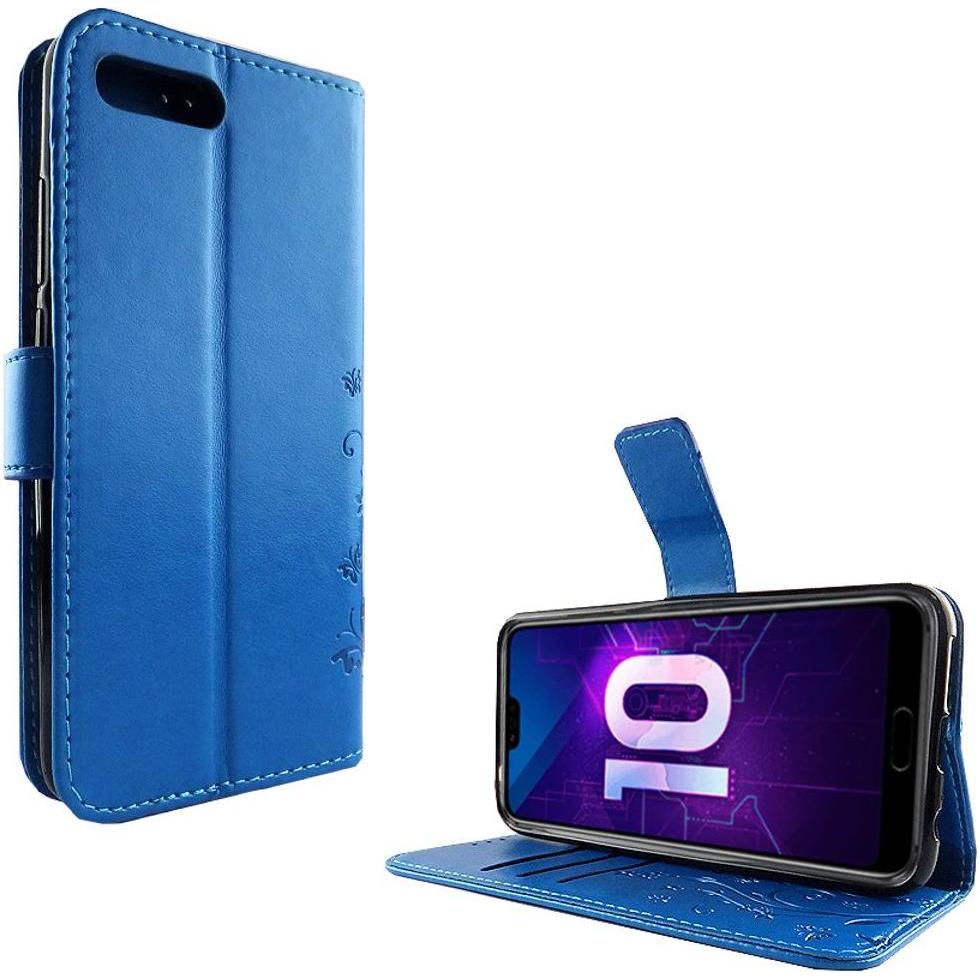 König Design Hülle Handy Schutz für Huawei Honor 10 Case Cover Tasche Wallet Etui Handyhülle (Honor 10), Smartphone Hüll...
