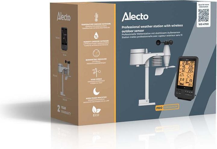 Actual product image Alecto Weather station