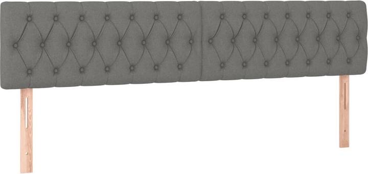 Actual product image VidaXL Bo x springbett mit Matratze & LED 120 x 190 cm Stoff (120 x 190 cm, 120 x 190 cm)