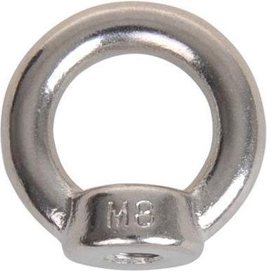 Produktbild ProPlus Ringmutter M8, A4 RVS AISI 316 (M8)