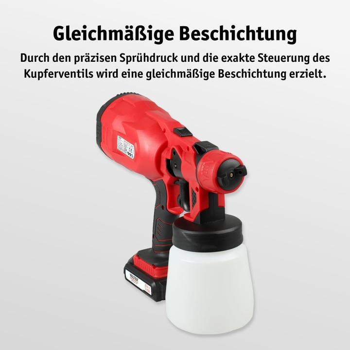 Produktbild Walter Li-Ion Akku-Farbsprühsystem