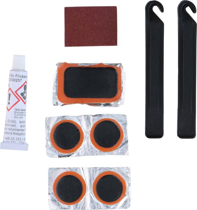 Actual product image Bicycle Gear Bike inner tube patch box 9pc